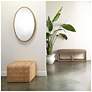 6_Jamie Young Sparrow Braided 41" Oval Mirror more views