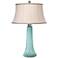 Jamie Young Spiral Sea Glass Table Lamp