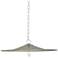 Jamie Young Spring Weave Cream 30" Wide Pendant