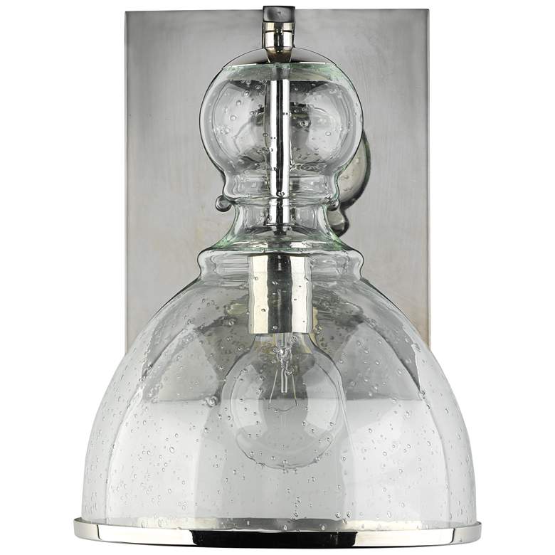 Image 1 Jamie Young St. Charles 13" High Polished Nickel Wall Sconce