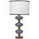Jamie Young Stockholm Dove Gray Glass Table Lamp