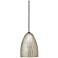 Jamie Young Striped Silver 9" Wide Mini Pendant