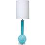 Jamie Young Studio Breeze 32 1/2" Blue Glass Tall Vase Table Lamp