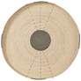 1_Jamie Young Sundial Seagrass Round Wall Art in Teal