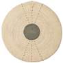 5_Jamie Young Sundial Seagrass Round Wall Art in Teal more views