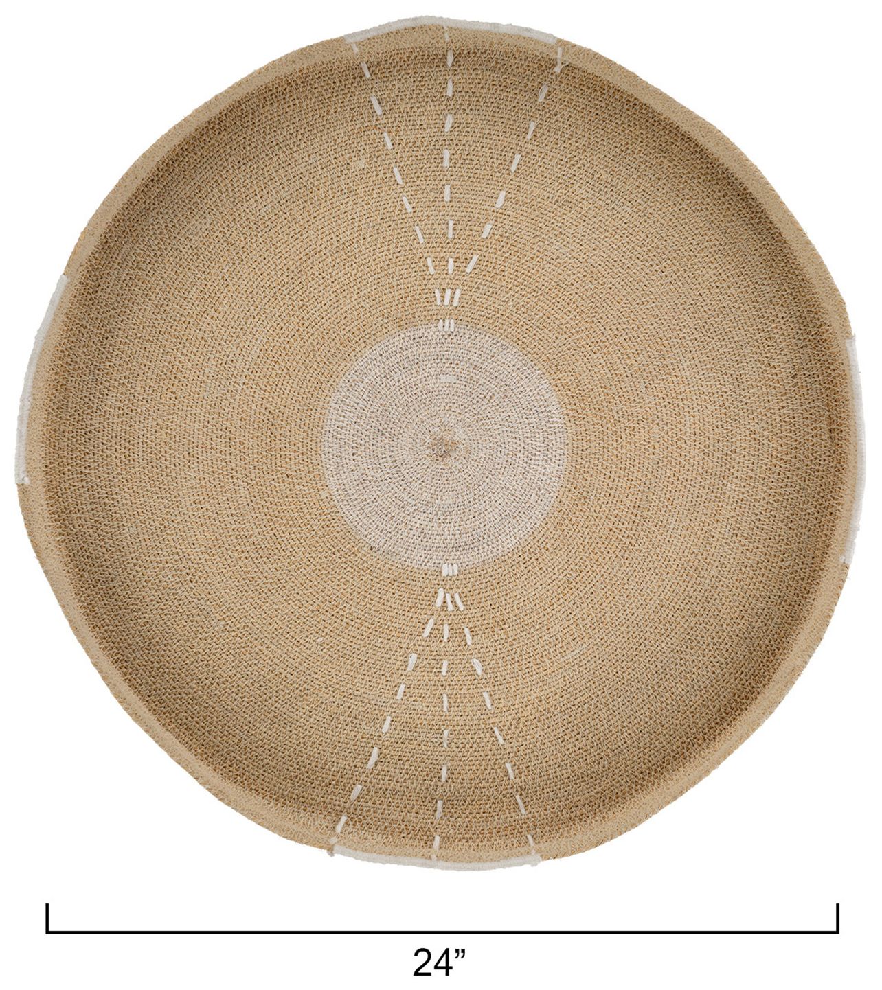 Image 5 Jamie Young Sundial Wall Art 24" in White more views