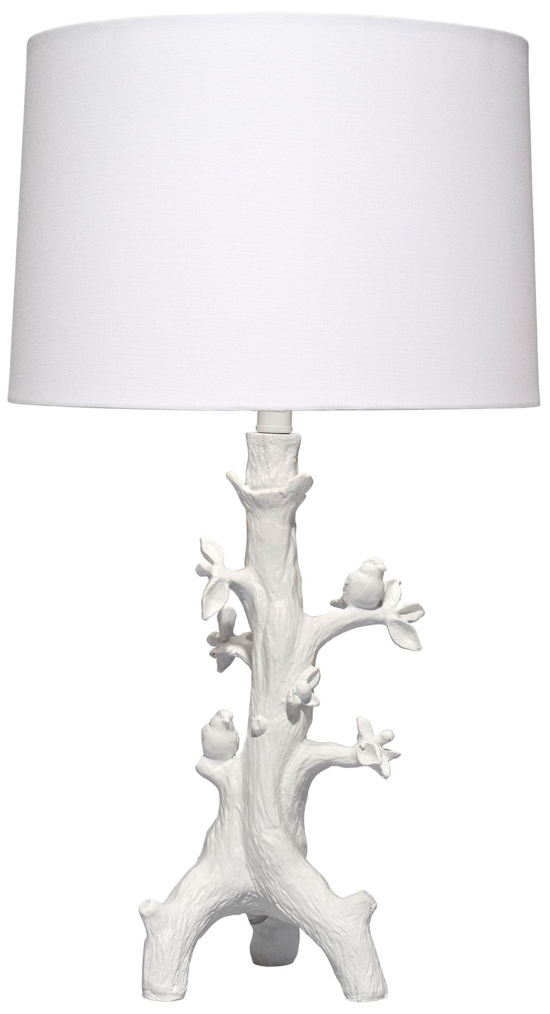 Image 2 Jamie Young Sycamore Resin Table Lamp with Linen Shade