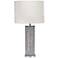 Jamie Young Tall Lattice Glass Table Lamp