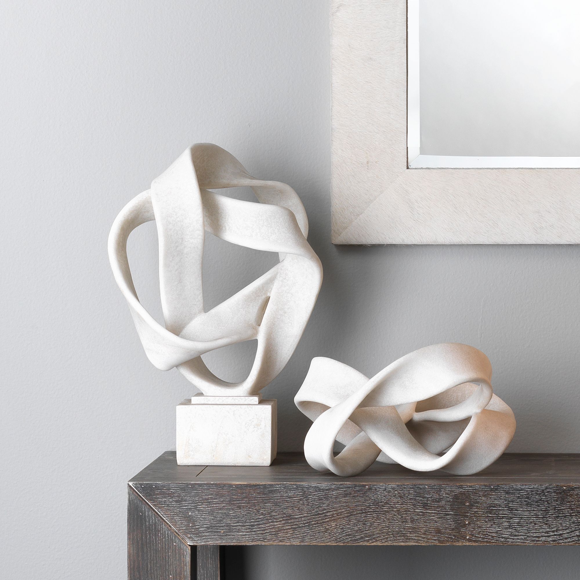 Jamie Young Tangled Off-White Decorative Table Object