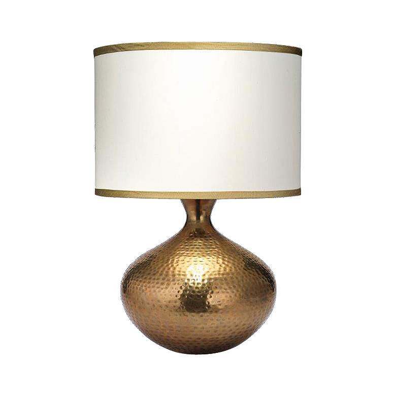 Image 1 Jamie Young Taza Antique Brass Table Lamp