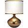 Jamie Young Taza Antique Brass Table Lamp