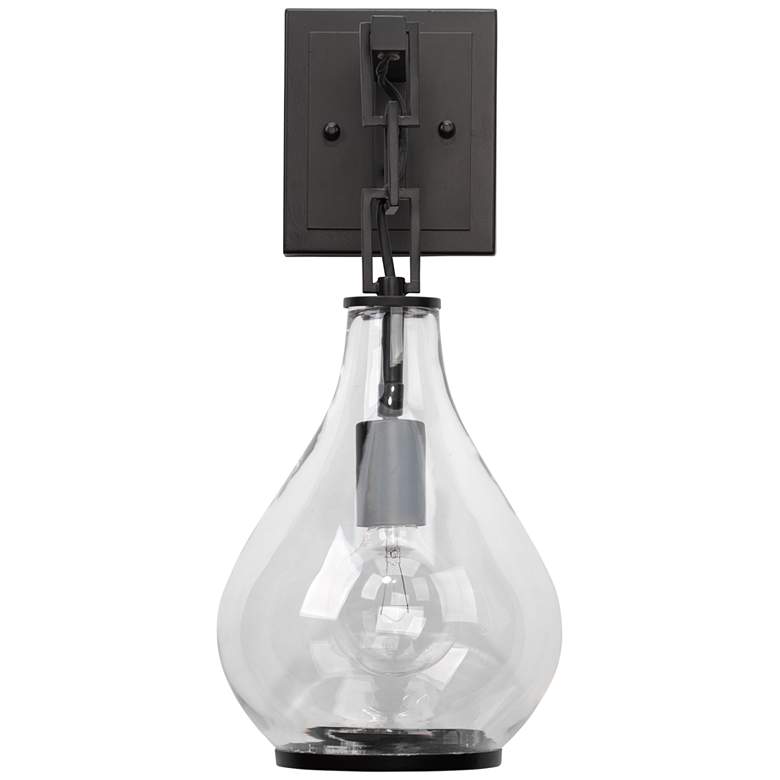 Image 1 Jamie Young Tear Drop 17 1/2" High Oil Rubbed Bronze Wall Sconce