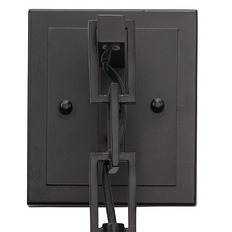 Image 3 Jamie Young Tear Drop 17 1/2" High Oil Rubbed Bronze Wall Sconce more views