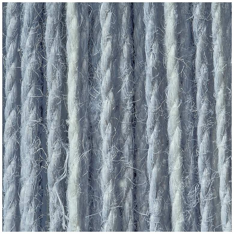 Image 5 Jamie Young Tension Blue Jute Table Lamp more views