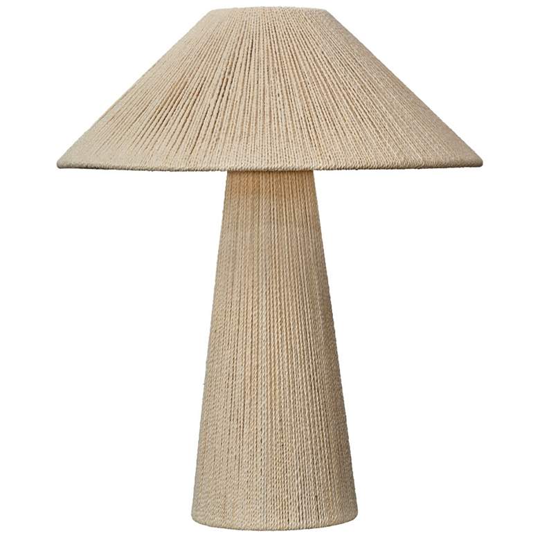 Image 2 Jamie Young Tension Off-White Jute Table Lamp