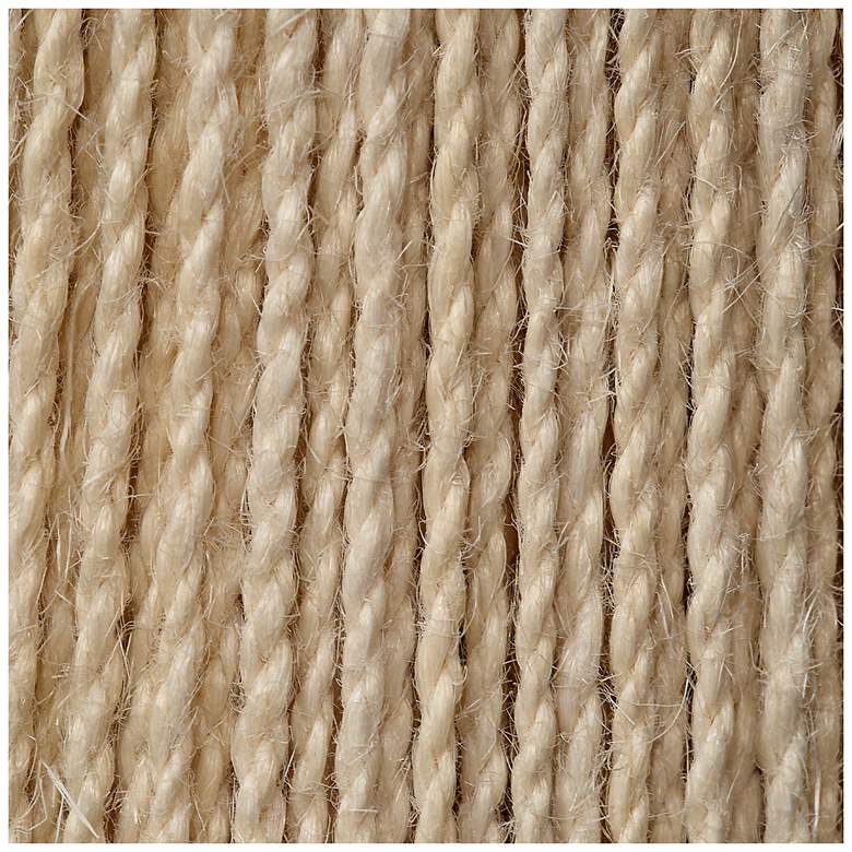 Image 4 Jamie Young Tension Off-White Jute Table Lamp more views