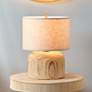 1_Jamie Young Timber Table Lamp with Linen Shade