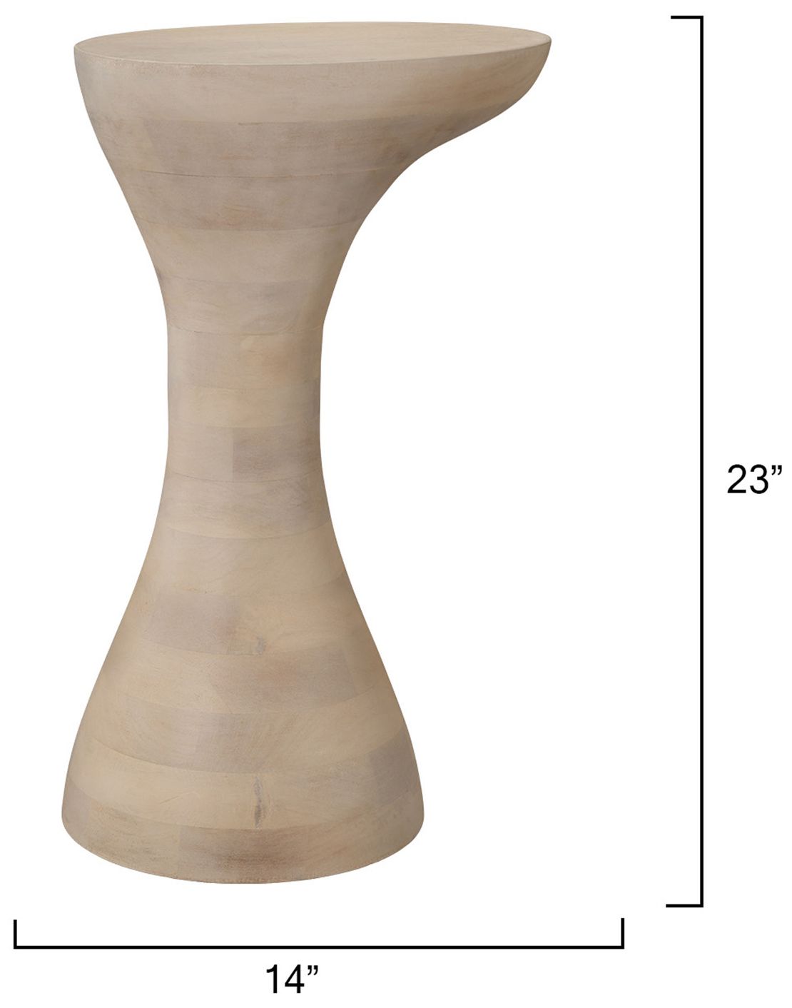Image 3 Jamie Young Toadstool Wood Drink Table 2 more views