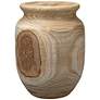 Jamie Young Topanga Natural Wood 22" High Wooden Vase