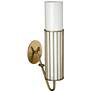 Jamie Young Torino 17"H Antique Brass Cylinder Wall Sconce