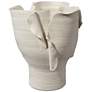 1_Jamie Young Torn Wide Porcelain Decorative Vessel