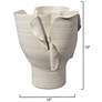3_Jamie Young Torn Wide Porcelain Decorative Vessel more views