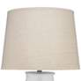 3_Jamie Young Trace 26" High Rustic Off-White Ceramic Table Lamp more views