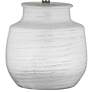 4_Jamie Young Trace 26" High Rustic Off-White Ceramic Table Lamp more views