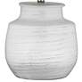Jamie Young Trace Off-White Ceramic Table Lamp