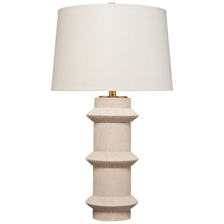 Image 1 Jamie Young Trousdale Polyresin Table Lamp with Linen Shade