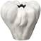 Jamie Young Tulip 10.5" High Ceramic Decorative Vase