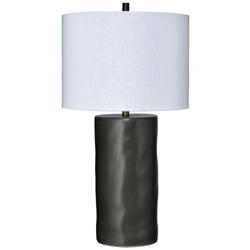 Jamie Young Undertow Ceramic Table Lamp, Charcoal
