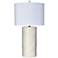 Jamie Young Undertow Ceramic Table Lamp, Cream