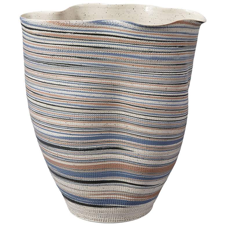 Image 1 Jamie Young Undulation Porcelain Decorative Vase