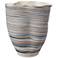 Jamie Young Undulation Porcelain Decorative Vase