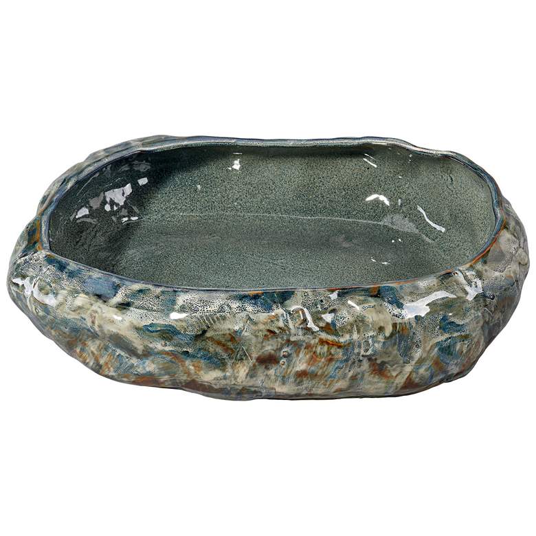Image 1 Jamie Young Unearthed Round Ceramic Decorative Bowl