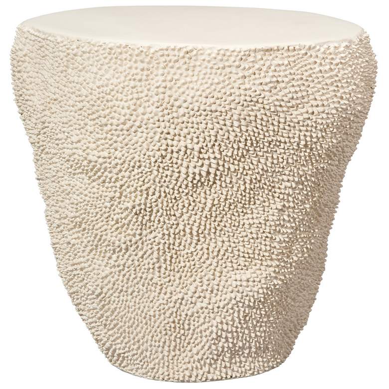 Image 1 Jamie Young Uni Fiber Glass Indoor/Outdoor Large Side Table