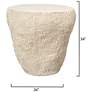 3_Jamie Young Uni Fiber Glass Indoor/Outdoor Large Side Table more views