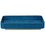 1_Jamie Young Utopia Indigo Raffia Decorative Tray with Antique Brass Base