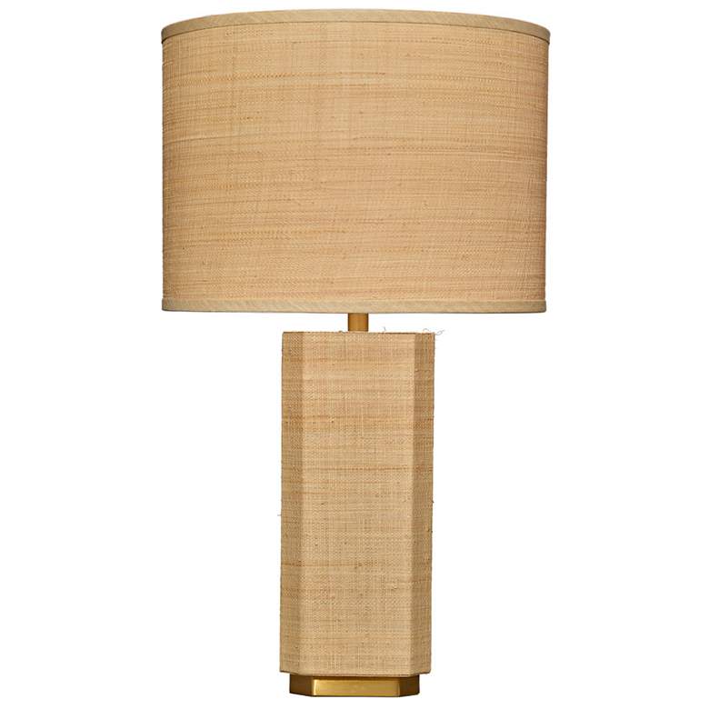 Image 2 Jamie Young Utopia Raffia Table Lamp with Raffia Shade