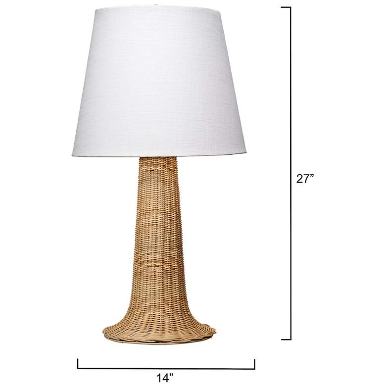 Image 3 Jamie Young Walden Cane Table Lamp more views