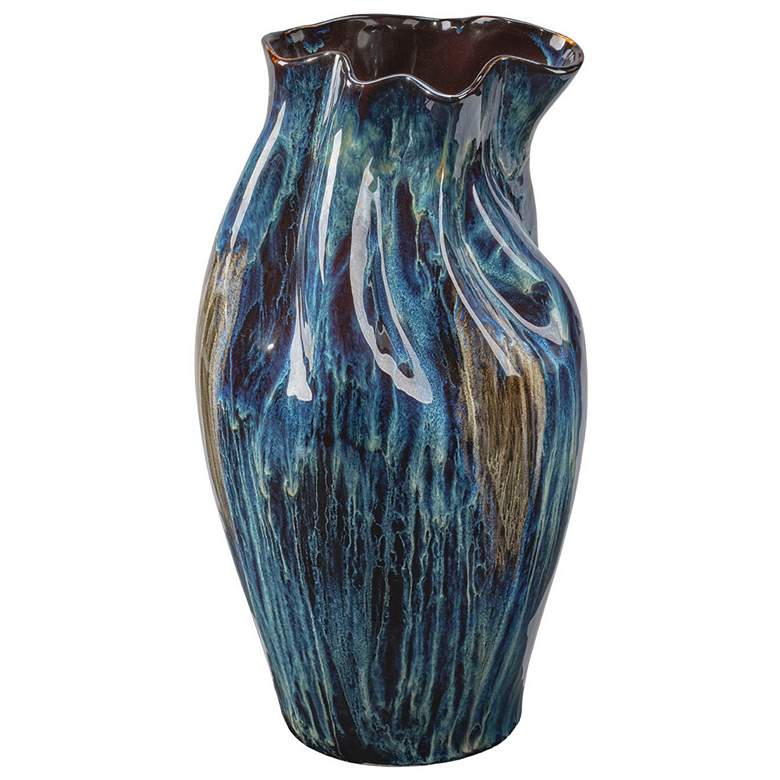 Image 1 Jamie Young Whirl Ceramic Decorative Vase, Large