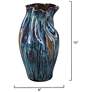 3_Jamie Young Whirl Ceramic Decorative Vase, Large more views