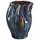 Jamie Young Whirl Ceramic Decorative Vase, Medium