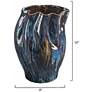 3_Jamie Young Whirl Ceramic Decorative Vase, Medium more views