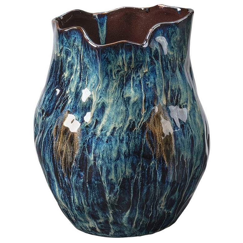 Image 1 Jamie Young Whirl Ceramic Decorative Vase, Small