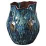 1_Jamie Young Whirl Ceramic Decorative Vase, Small