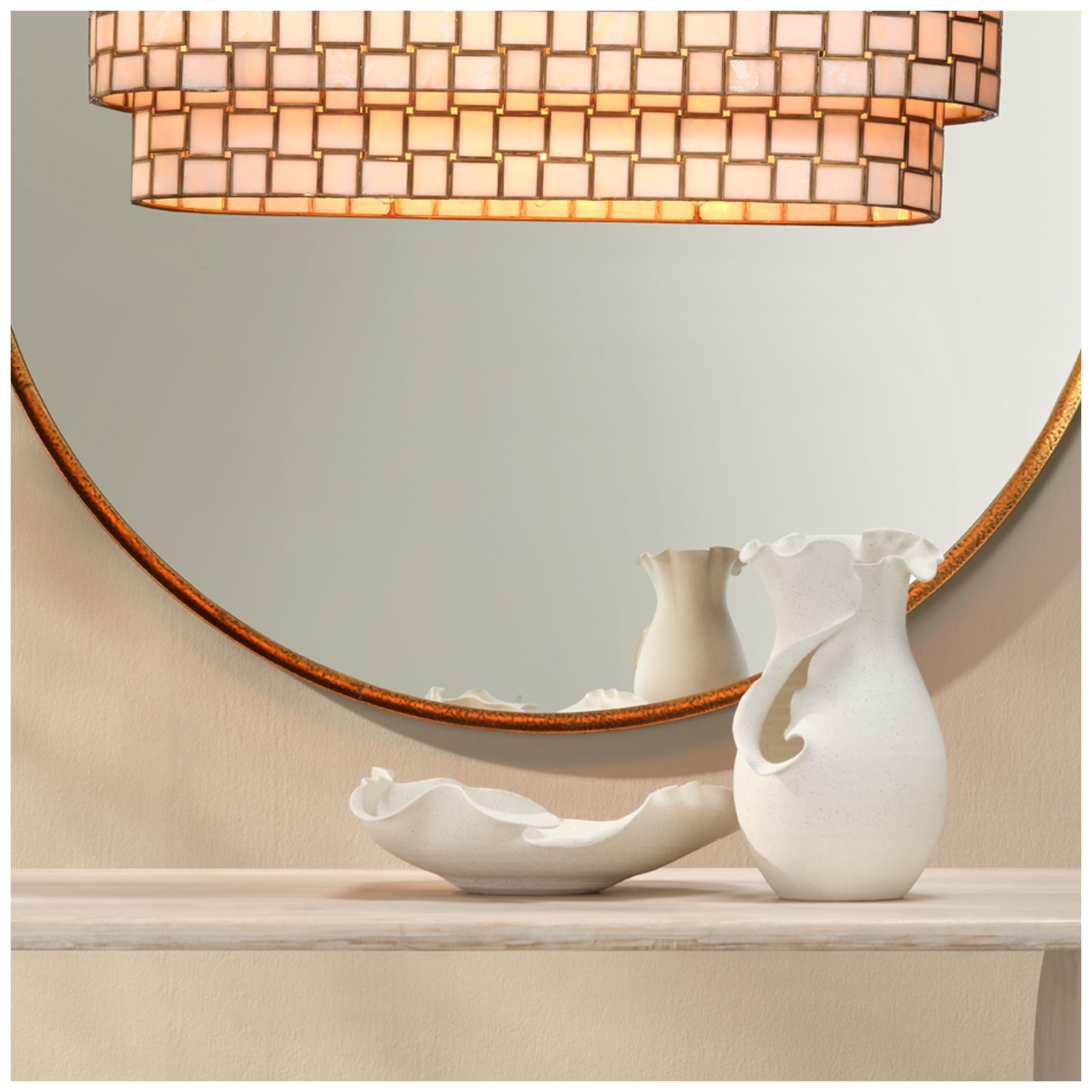 Image 6 Jamie Young Whisper Porcelain Bowl 4" in White more views