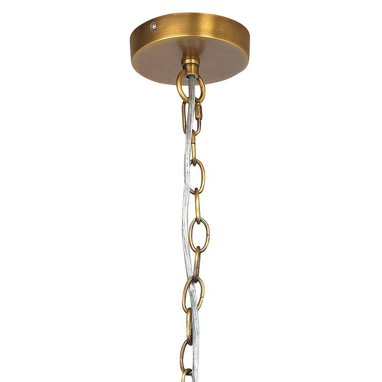Image 2 Jamie Young Willow 24" Wide Natural Seagrass Pendant Light more views