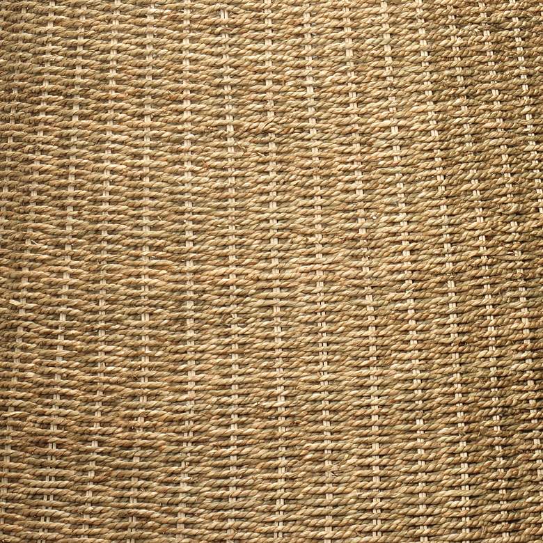 Image 3 Jamie Young Willow 24" Wide Natural Seagrass Pendant Light more views